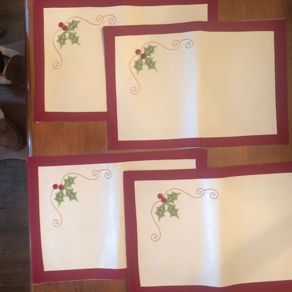 Christmas placemats set of 4 - Picture 3 of 3